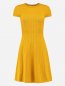 Preview: NIKKIE Gelbes Kleid mit gewebtem Muster